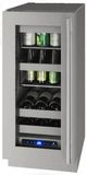 U-Line® 18" Stainless Steel Undercounter Beverage Center-0