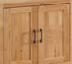 Archbold Furniture Customizable 2 West 2-Door Modern Cabinet-1