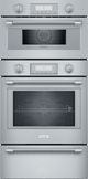 Thermador® Professional® 30" Stainless Steel Oven/Micro Combo Electric Wall Oven-0