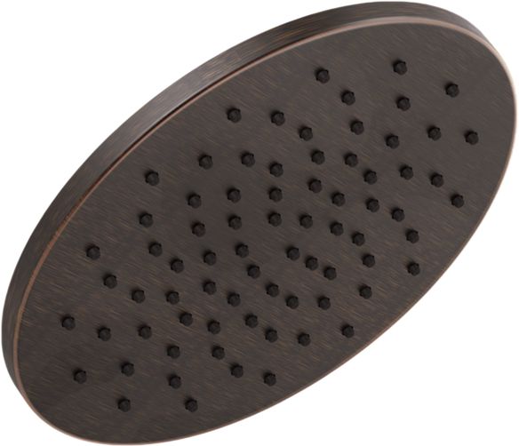Delta Universal Showering Components 12" Venetian Bronze Single-Setting Metal Raincan Shower Head-0