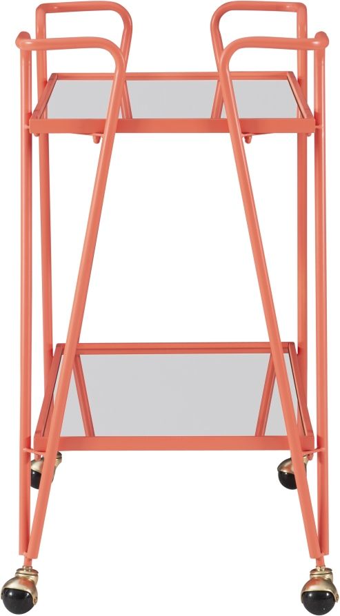 Linon Ellie Coral Bar Cart-3