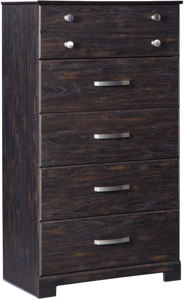 Signature Design by Ashley® Reylow Dark Brown Chest of Drawers-0