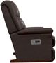 La-Z-Boy® Reed Tobacco Leather Power Rocking Recliner with Headrest-3