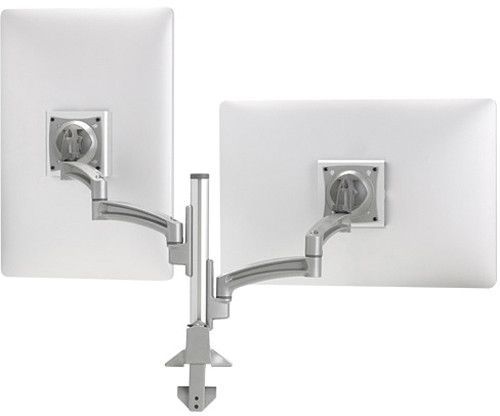 Chief® Kontour™ Silver K2C 2 Monitors Articulating Column Mount