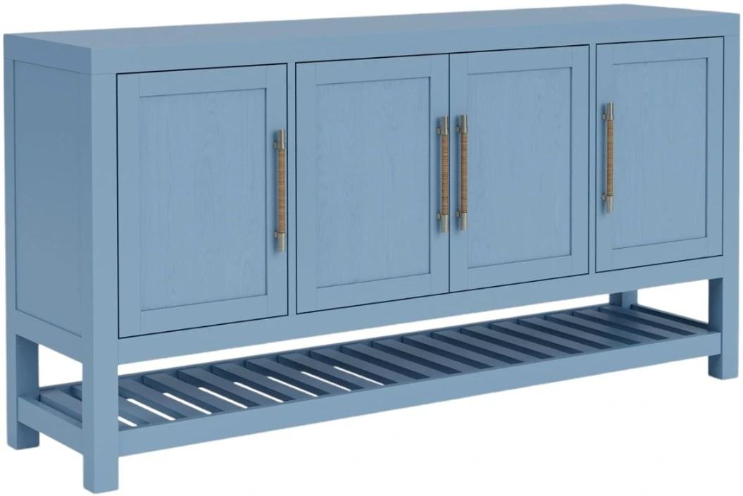 Riverside Furniture Rosalie Cabana Blue Server | Dewey Furniture