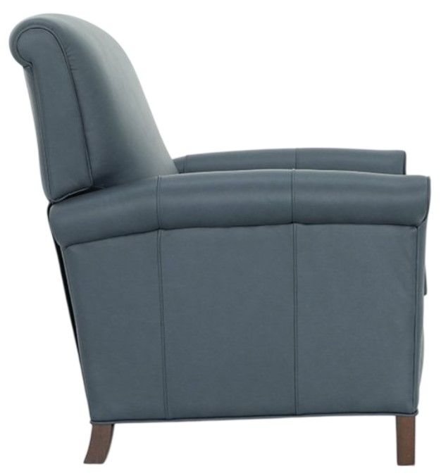 BarcaLounger® Phoebe Santa Fe Ocean Leather Manual Recliner-4