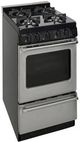 Premier Pro Series 24" Stainless Steel Freestanding Gas Range-0