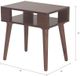 Olliix by INK+IVY Pecan Jayce Mid Century Wood End Table-1