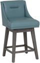 Powell® Beckett 2-Piece Gray/Light Blue Counter Stool Set-3