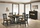 Intercon Harper Brushed Brown/Pecan Round Dining Table-1