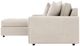 Bernhardt Nest Bernhardt Living 2-Piece Beige Leather Left-Arm Facing Sectional-4