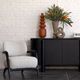 Dovetail Furniture Arcona Black/Ivory Occasional Chair-1