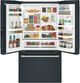 Café™ 36" 23.1 Cu. Ft. Matte Black Counter Depth French Door Refrigerator-3