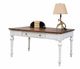 Martin Furniture Durham Weathered Wire Brushed Chalk Writing Desk-2
