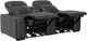 Jackson Furniture Ferrara Black Power Reclining Console Loveseat-1