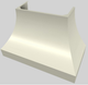 Vent-A-Hood® Designer Series 48" Biscuit Wall Mounted Range Hood-3