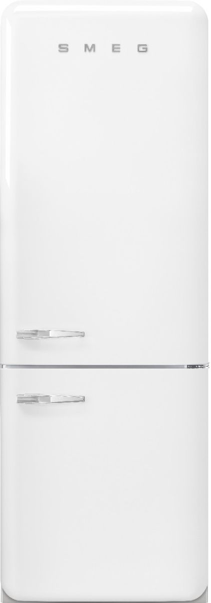 Smeg Retro Style 28 in. 18.0 Cu. Ft. White Bottom Freezer Refrigerator