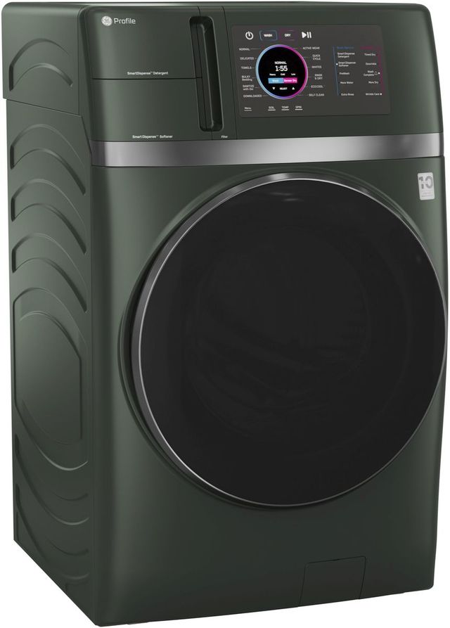 GE Profile™ ENERGY STAR® 4.8 Cu. Ft. Jade Green UltraFast Washer Dryer Combo with Ventless Inverter Heat Pump Technology-4