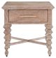 Currey & Company Saranya Light Pepper Nightstand-0