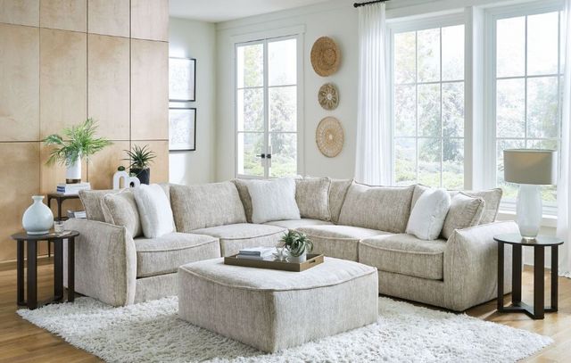 Jackson Furniture Bucktown 4-Piece Parchment L-Shape Sectional-5