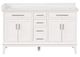 Furniture of America® Rimini White Vanity Set-2