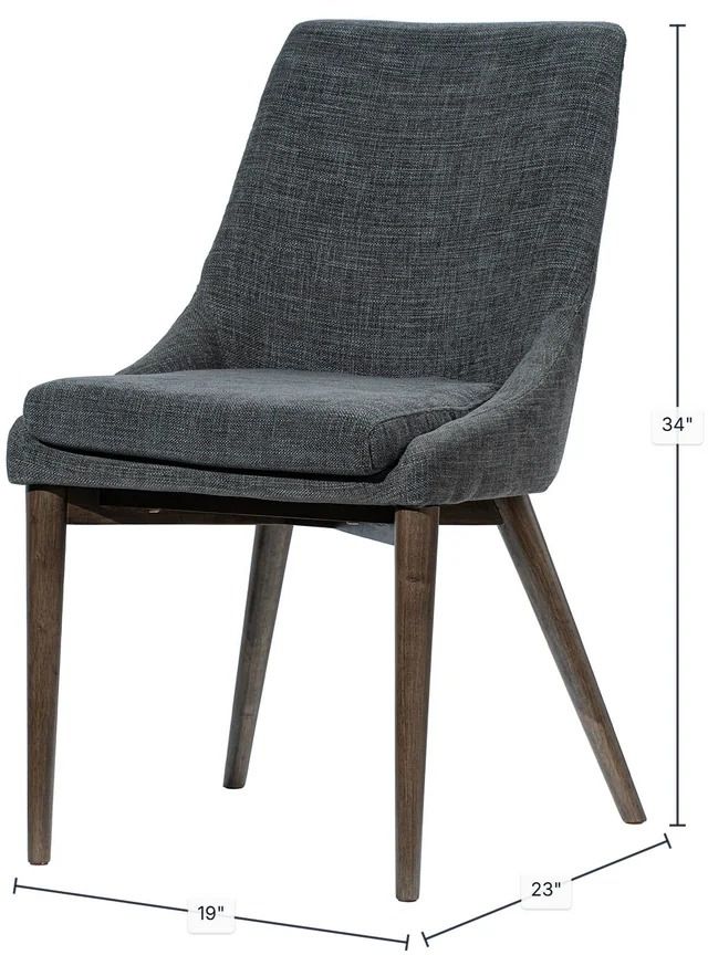 LH Home Fritz Brown/Slate Dining Side Chair-2