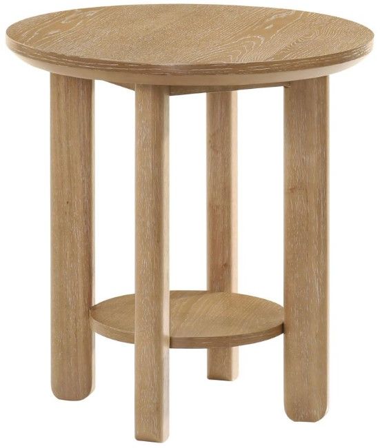 Coaster® Ottowa 3-Piece Washed Oak Coffee Table Set-3