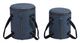 Zuo® Candice Blue Ottoman Storage Set-2
