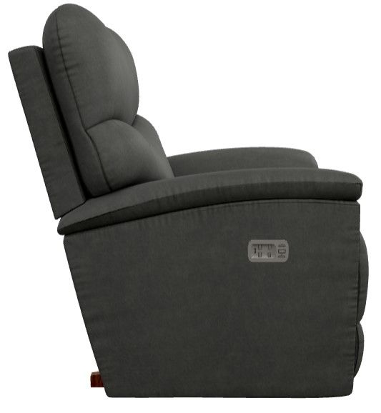 La-Z-Boy® Trouper Ink Power Rocking Recliner with Headrest and Lumbar-2