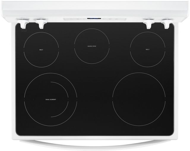 Whirlpool® 30" White Free Standing Electric Range-3