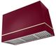 AGA Loge 48" Cranberry Wall Mounted Range Hood with Brushed Nickel Trim-0