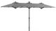 Furniture of America® Musa Gray Rectangular Market Umbrella-0