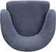 Parker House® Mingle Thatch Blue Swivel Glider Accent Chair-4
