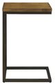 Powell® Barnes Brown C-Table with Black Base-4