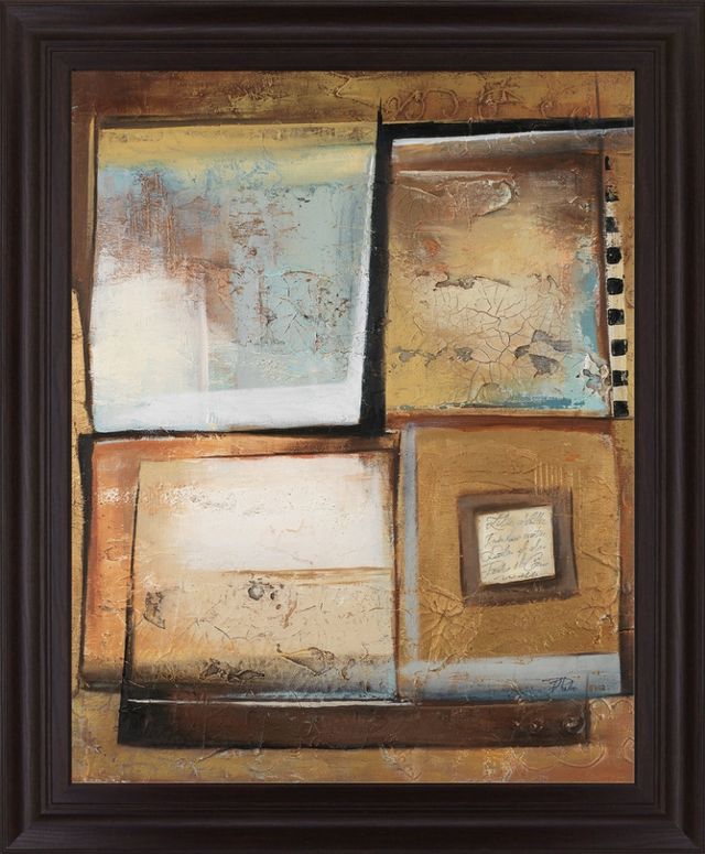 Classy Living Golden Layers Wall Art-0