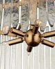 Currey & Company Electra Antique Brass/Clear Chandelier-5