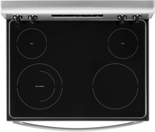 Whirlpool® 30" Stainless Steel Free Standing Electric Range-4