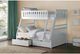 Homelegance® Galen White Youth Twin/Full Storage Bunk Bed-1