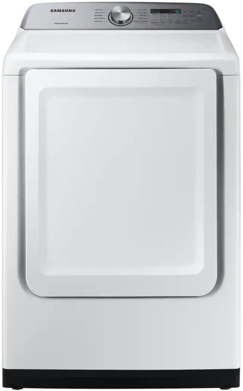 Samsung 7.4 Cu. Ft. White Front Load Gas Dryer-0