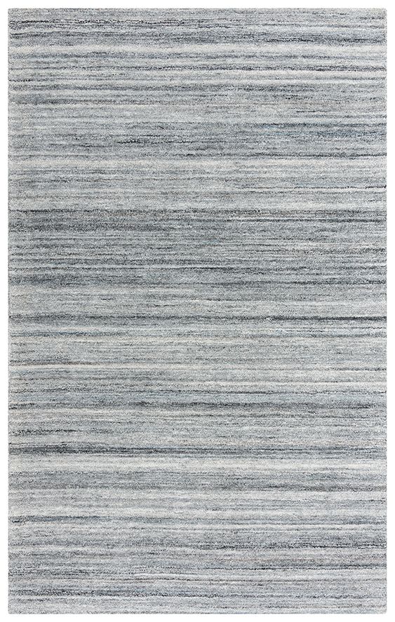 Rizzy Home Seasand Gray 5'x8' Rectangular Rug-0