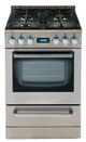 Avanti® Elite Series 24" Stainless Steel Freestanding Gas Range-0
