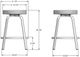 Amisco Customizable Reel Swivel Counter Stool-2