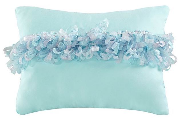 Olliix by Mi Zone Pearl Aqua and Purple Twin/Twin XL Metallic Printed Reversible Comforter Set-3