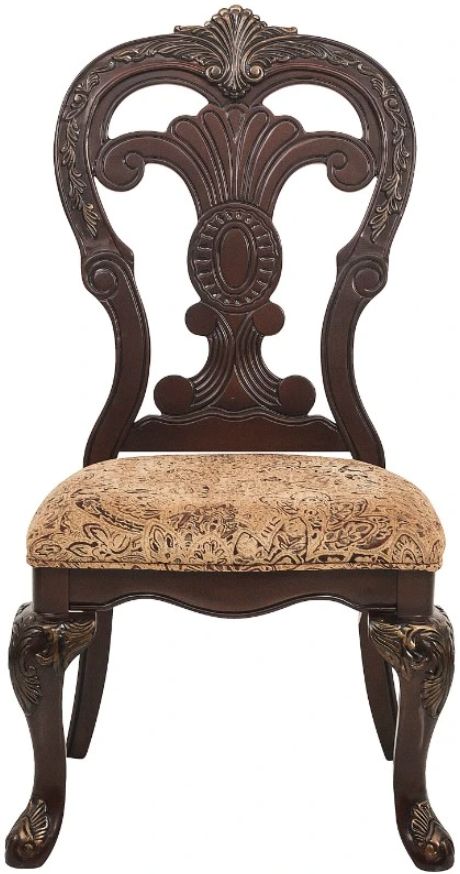Homelegance® Deryn Park Brownish Gray Side Chair-2