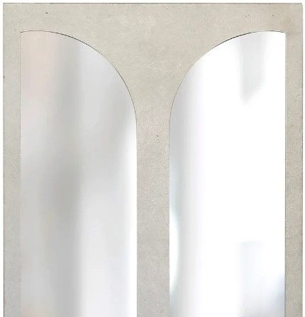 Harp & Finial® Turner Silver Mirror-1