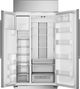 Monogram® 36" 20.2 Cu. Ft. Stainless Steel Built-In Side-by-Side Refrigerator-1