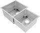 ZLine Jackson Stainless Steel 32" Undermount Double Bowl Kitchen Sink with Bottom Grid-0