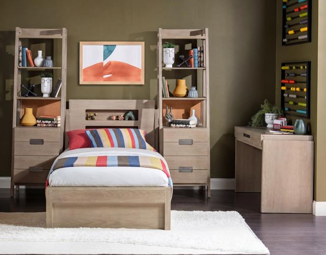 Legacy Kids Teen District Weathered Oak Youth Desk-2