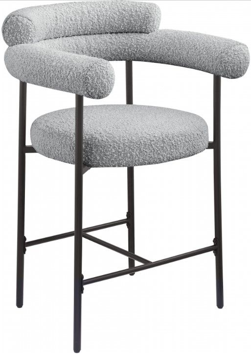Meridian Furniture Blake Gray Counter Stool-0