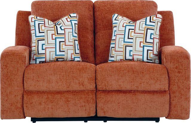 Signature Design by Ashley® Danum Spice Manual Reclining Loveseat-3